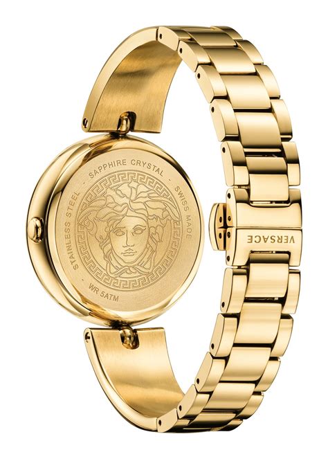 womens gold versace watch|gold versace watch women.